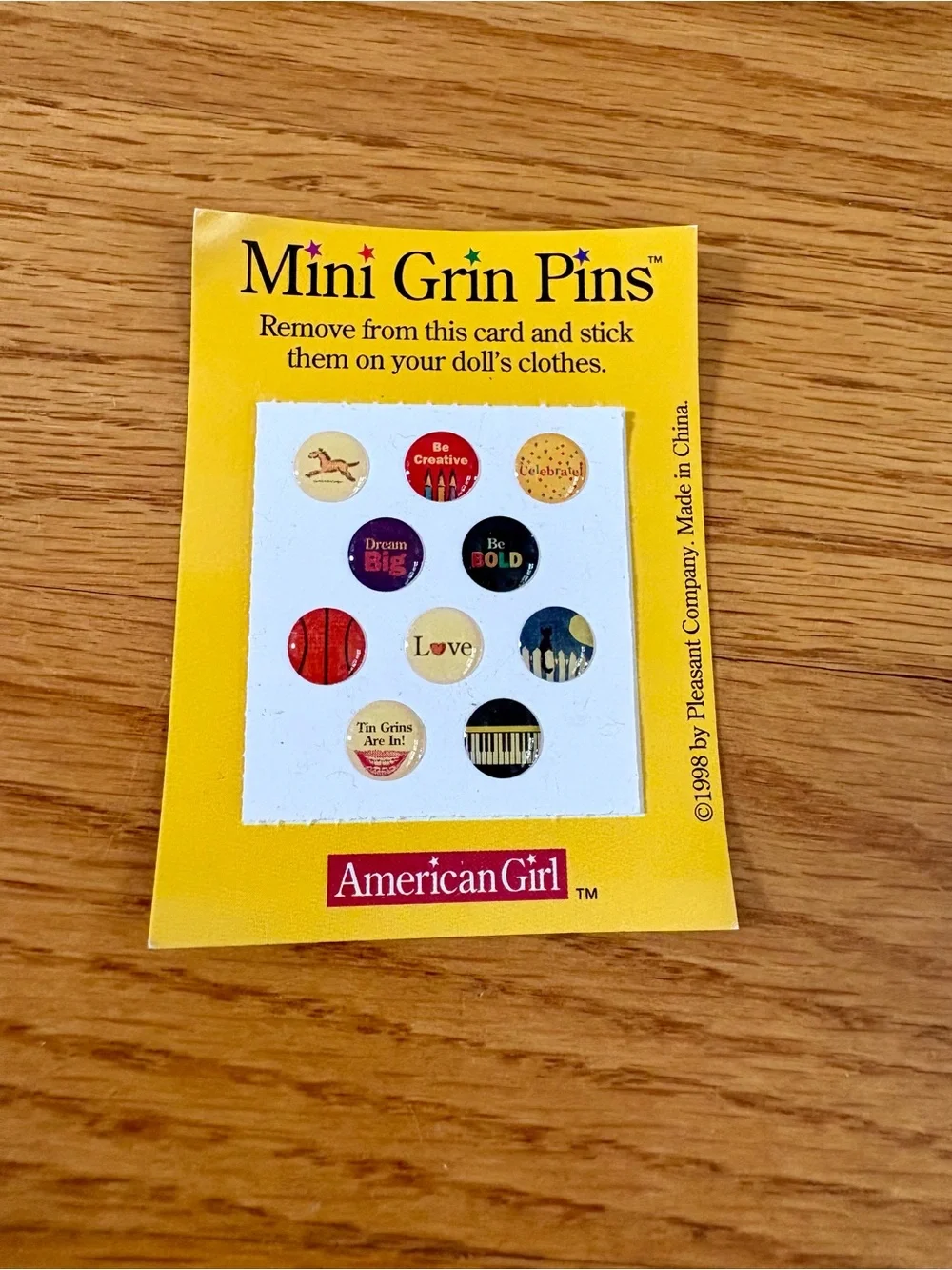 American Girl Nighttime Treats Accessories 2000 Teddy Bear Popcorn Retired NEW